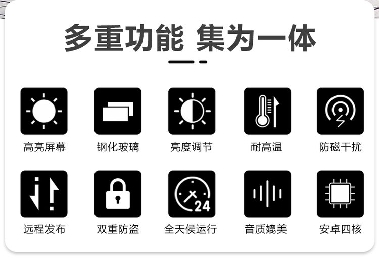 55寸户外全贴合液晶广告屏 (图2)