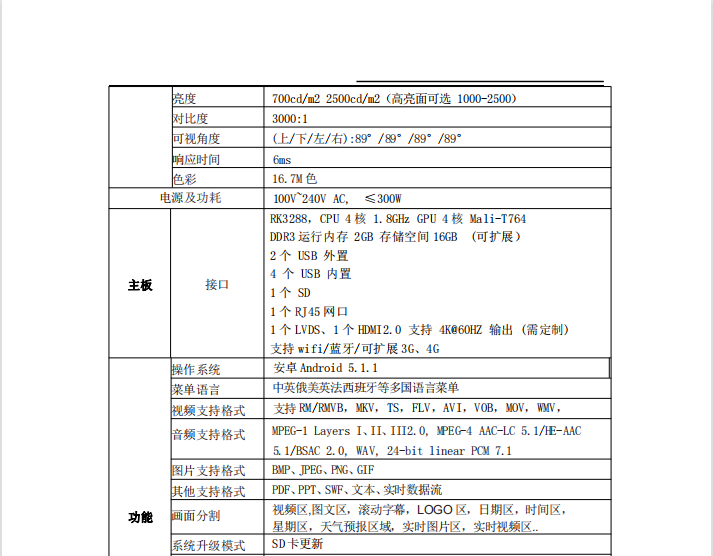 43寸高亮橱窗双面吊挂广告机(图11)